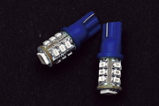 BRASSEN LEDウェッジバルブ T10（ブルー）