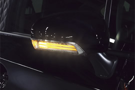 BRASSEN LEDウィンカーミラーレンズキットT1（ウィンカー点灯図）