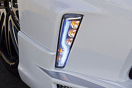 BRASSEN フロントバンパーLEDウインカー（LEDブルー）